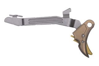 Overwatch Precision FALX Trigger For GLOCK 43/43x/48 - FDE/Gold